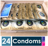 24 x Exs Magnum Extra Large Condoms | Vegan Condoms | 60mm Width 212mm Length