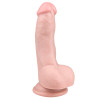 EasyToys Realistic 6" Dildo With Balls | 15cm | Suction Cup Strap-On Sex Toy 