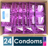 24 x Adore Extra Sure Condoms | Smooth Lubricated Latex Condoms |