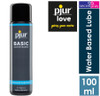 Pjur Basic Water Based Lubricant | 100 ml | Sex Massage Long Lasting Lube |