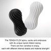 Tenga Flex | Rocky Black | Male Cup Masturbator | Reusable Stroker Sex Toy