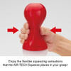 Tenga Air Tech Squeeze | Regular | Male Cup Masturbator | Stroker Sex Toy