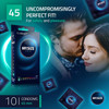 My Size Pro Condoms Pack of 10 | 45 mm | Slim Small Snug Trim Close Fit Size | Latex Condoms