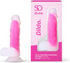 So Divine Glorious Real Skin Feel Soft Silicone 7" Inch Dildo | Pink | Suction Cup