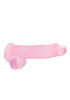 RealRock Realistic 6" Inch / 15cm Dildo with Balls | Pink Rocksolid Super Flexible