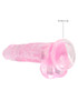 RealRock Realistic 8" Inch / 19cm Dildo with Balls | Pink Rocksolid Super Flexible Dildo