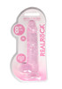 RealRock Realistic 8" Inch / 19cm Dildo with Balls | Pink Rocksolid Super Flexible Dildo