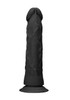 Real Rock Realistic Dildo Dong 8" Inch Black | Suction Cup Strap-On | Unisex Dildos Sex Toy