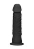 Real Rock Realistic Dildo Dong 9" Inch Black | Suction Cup Strap-On | Unisex Dildos Sex Toy