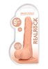 Real Rock Realistic Dildo Dong 9" Inch With Balls | Suction Cup Strap-On | Unisex Dildos Sex Toy