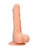 Real Rock Realistic Dildo Dong 9" Inch With Balls | Suction Cup Strap-On | Unisex Dildos Sex Toy