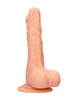 Real Rock Realistic Dildo Dong 8" Inch With Balls | Suction Cup Strap-On | Unisex Dildos Sex Toy