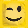 Exs Emoji Dotted Condoms Pack Of 100 | Flared Teat Ended 52mm Width | CE Mark