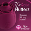 Skins Rose Buddies Rose Flutterz | Vibrators Clitoral Tongue Stimulator | Women Sex Toys