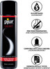 2 x Pjur Light Silicone Based Personal Lubricant 100ml I Massage Gel Sex Lube