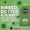 24 Exs Ribbed Dotted Flared Condoms | 2 x Pack of 12 | Vegan | Orgasmic Stimulation Condoms