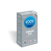 24 Exs Snug Fit Condoms | 2 x Pack 12 | Smaller Size Tighter Trim Close Fit | Vegan Condoms