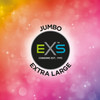 12 x Exs Jumbo Extra Large Size Condoms | Super King Size Vegan | Width 69mm |