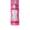 EasyToys Rabbit Vibrator Rotating Realistic Dildo Silicone Vibrator Pink Sex Toy