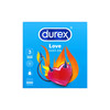 6 x Durex Love Condoms ( 2 x Pack 3 ) | Sealed Box | Nominal Width 52mm | Comfort and Fit 