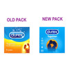 36 x Durex Together Condoms ( 12 x Pack 3 ) | Sealed Box | Nominal Width 52mm | Comfort and Fit