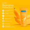 Pasante Exotic Banana Flavoured Lube in 75ml Tube | Water Based | Condom Friendly Personal Lubricant