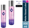 2 x ID Pleasure Tingling Sensation Water Based Lubricants | Lube | 500 ml Lubes