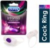 Durex Intense Vibrations Cock Ring | Stimulating Sensation Penis Ring Sex Toy