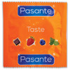 144 x Pasante Flavours Taste Condoms | Flavoured Mint Strawberry Chocolate | Clinic Pack