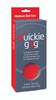Quickie Gag Medium Silicone Ball Bondage Gag Red- 35mm (1.4”) Medium Ball