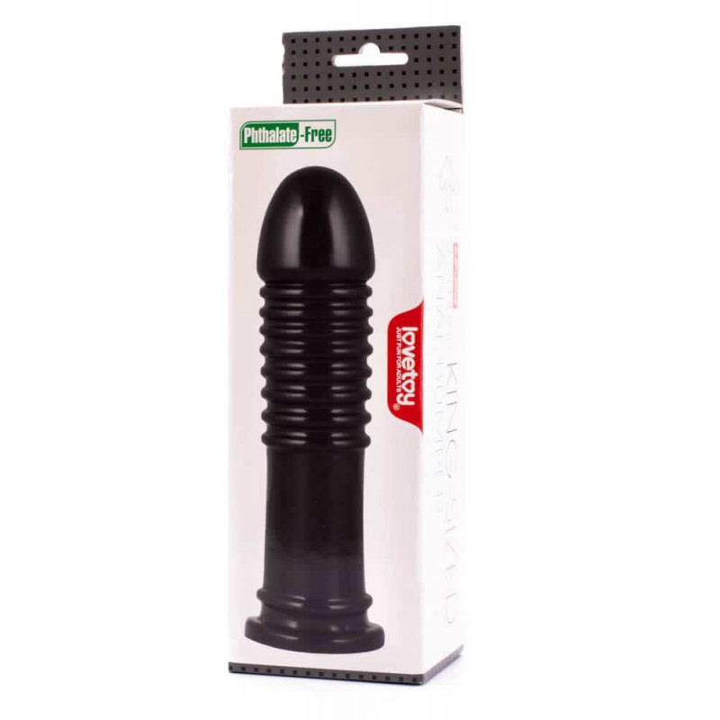 Lovejoy King Size Anal Dildo Bumper | Ribbed Head Suction Cup | Anal Sex Toy  Dildo