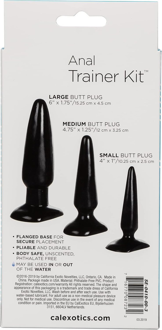 als mann anal befriedigen Amazon.com: Anal Training Butt Plug Set for Beginner to Advanced Ass  Stretching QE92744 : Health & Household main image 1