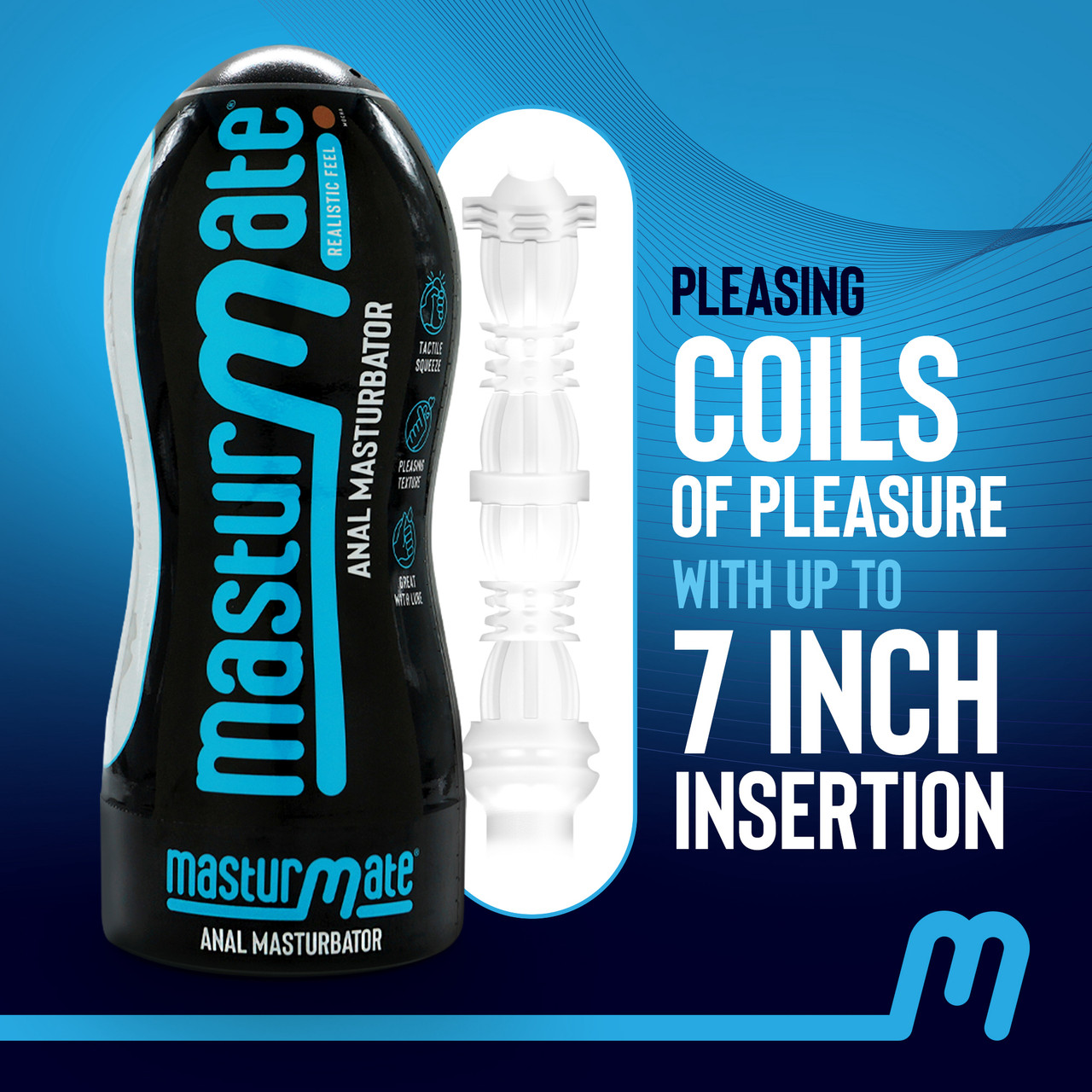 Masturmate Male Anal Butt Realistic Masturbator | Mocha | Stroker Sex Toy
