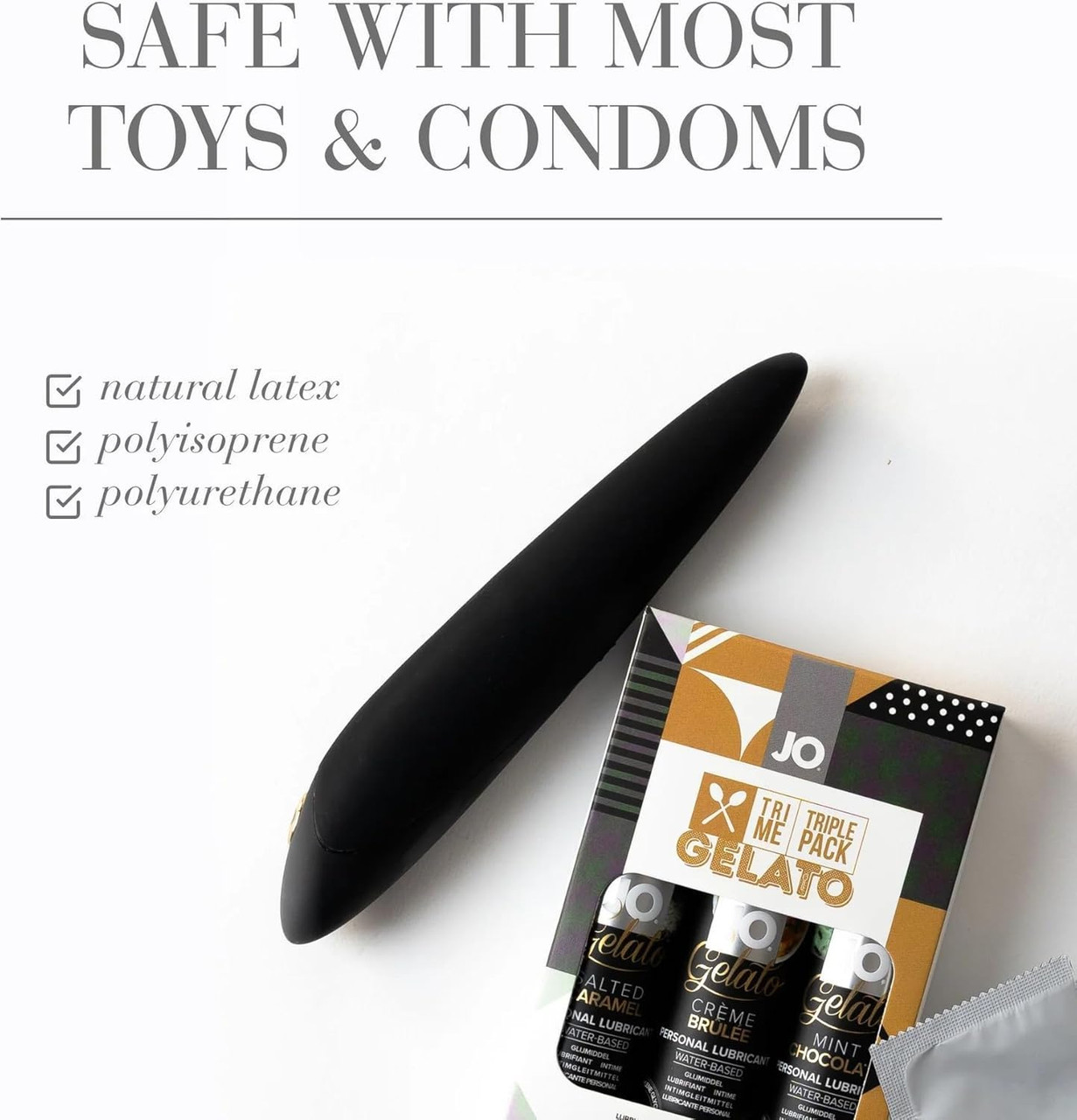 tiny sex doll porn Salted Caramel Gelato Flavored Lubricant