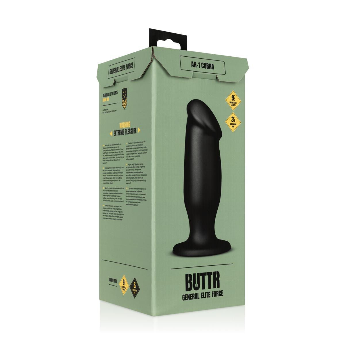 Buttr Cobra Anal Butt Plug | Big Size Anal Plug Realistic Tip Firm Shaft  Sex Toy