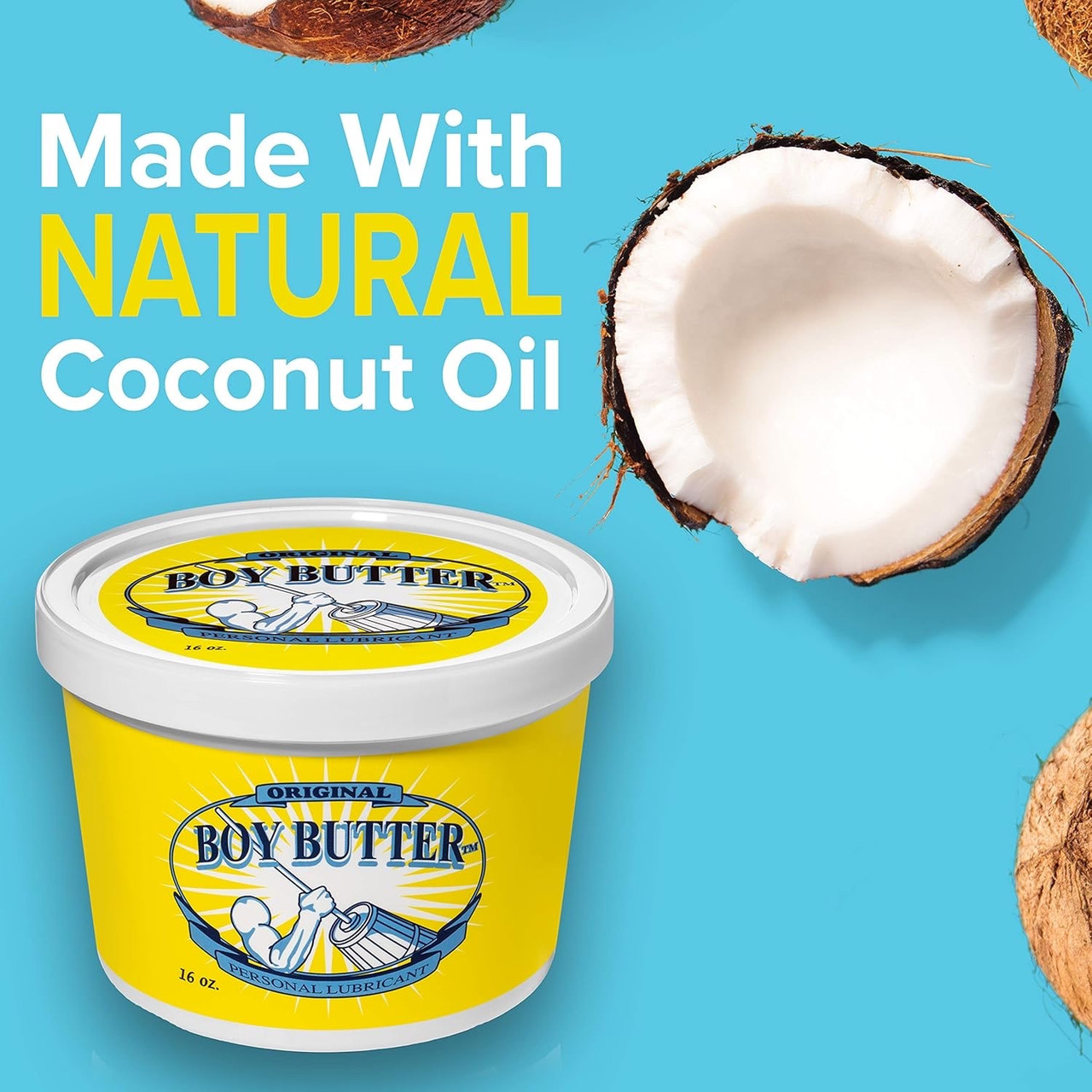 Boy Butter Original Oil Based Fist Lubricant 16oz Gay Anal Fisting Sex Lube Boy Butter Original Oil Based Fist Lubricant 16oz Gay Anal Fisting Sex Lube