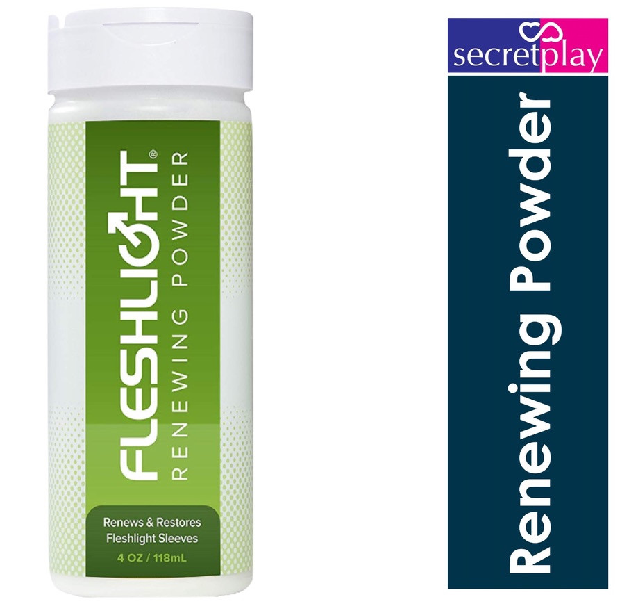 Fleshlight Sex Toy Renewing Powder 118ml | Clean Renewing Masturbator Sleeves & Feel New Fleshlight Sex Toy Renewing Powder 118ml | Clean Renewing Masturbator Sleeves & Feel New