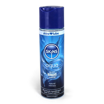 Skins Aqua Water Based Lubricant Lube 130ml