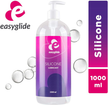 EasyGlide Silicone Lubricant Lube - 1000ml Real Smooth Skins Feel