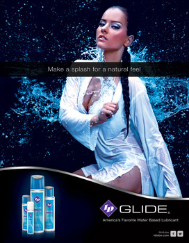 48 x ID Glide Natural Feel Lube 7.5ml Sachets - Water Based Lubricants