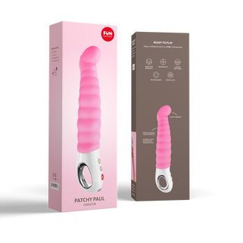 Fun Factory Patchy Paul Vibrator | G-Spot Stimulation Vibrating Dildo | Sex Toy