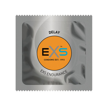 12 x Exs Endurance Delay Condoms - Long Lasting Lovemaking Climax Performance