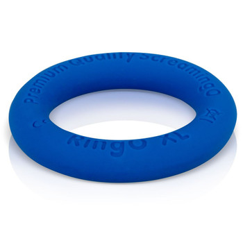 Screaming O RingO Ritz XL Cock Penis Ring Liquid Silicone | Large Size - 3x Stretch | Blue