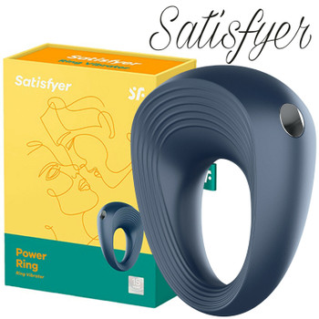 Satisfyer Power Ring Plus Vibration | Cock Penis Vibrating Ring | Sex Toy