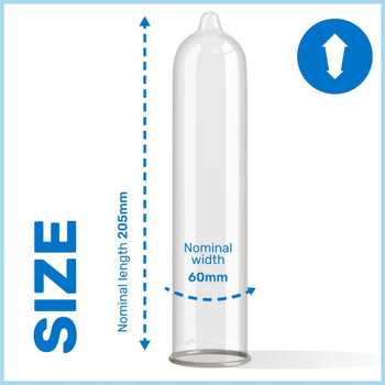 576 x Pasante King Size Condoms | Wider & Longer | 60mm Width | CE KiteMarked | Wholesale Bulk Pack |