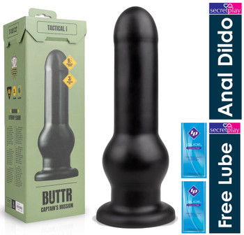 Buttr Tactical XXL Dildo | Very Big Anal Stimulation Penetration | Anal Sex Toy