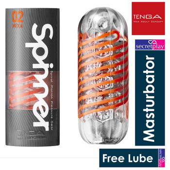 Tenga Spinner Hexa | Powerful Twist Stroke Male Masturbator Stroker | Sex Toy