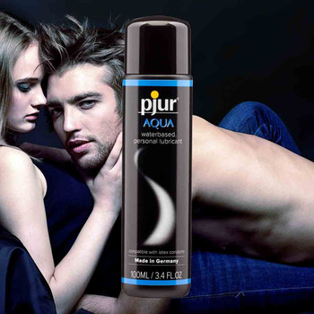 Pjur Aqua Water Based Lubricants | Super Slippery Long Lasting | 100 ml Lube