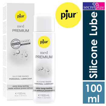 Pjur Med Premium Glide Silicone Based Intimate Lubricants | Sex Lube | 100 ml