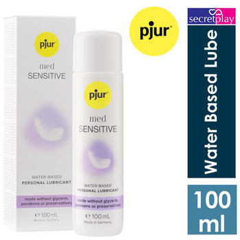 Pjur Med Sensitive Glide Water Based Intimate Lubricants | Personal Sex Lube | 100 ml